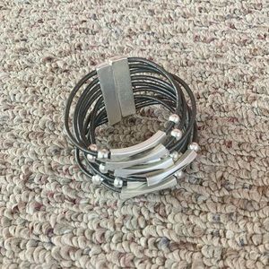 Cuff Bracelet with Magnetic Clasp